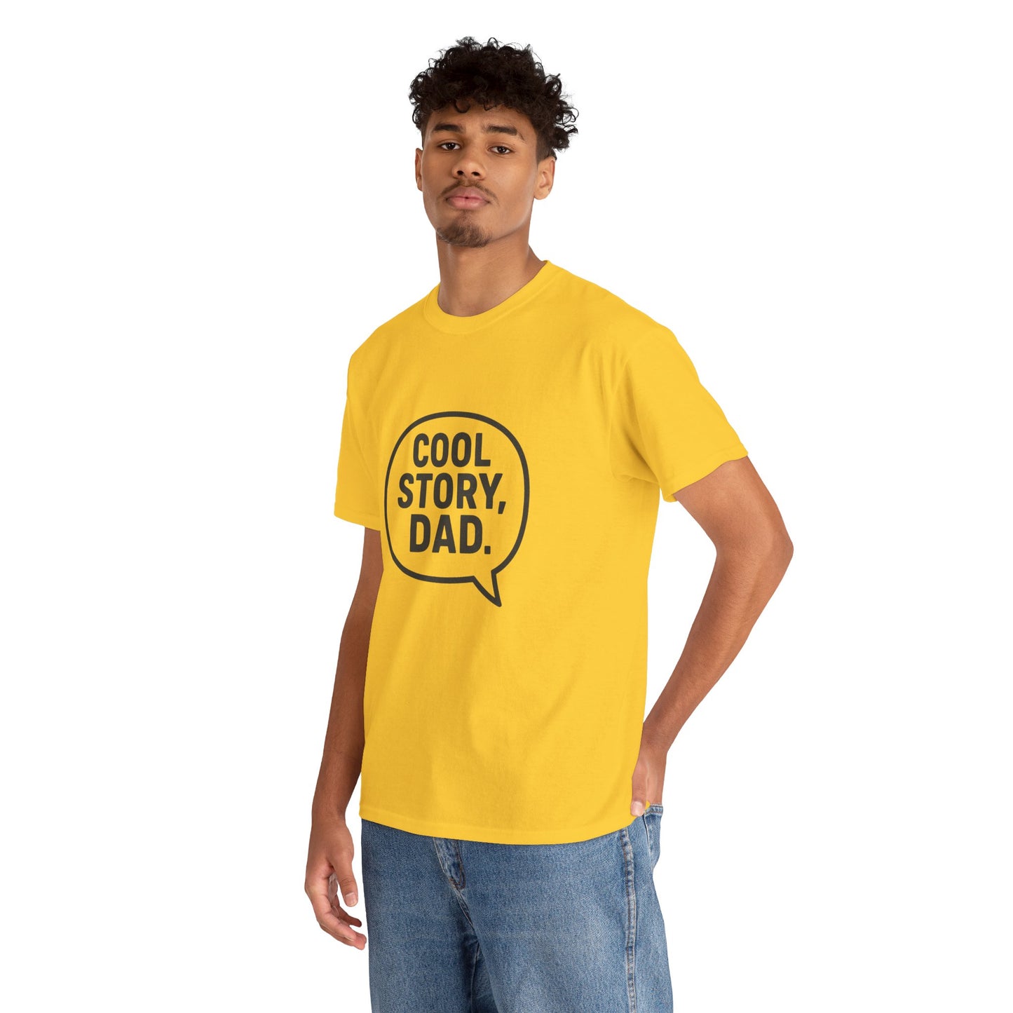 Cool Story Dad Tee | Father's Day Gift, Dad Humor Shirt, Unisex Statement Tee, Casual Gift for Him, Funny Graphic Tee