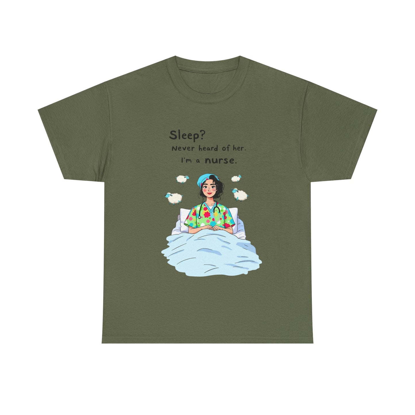 Nurse Humor Tee, Funny Unisex Cotton Shirt, Gift for Nurses, Healthcare Worker Apparel, Cute Nurse Gift Idea, Unique Gift for Nurse