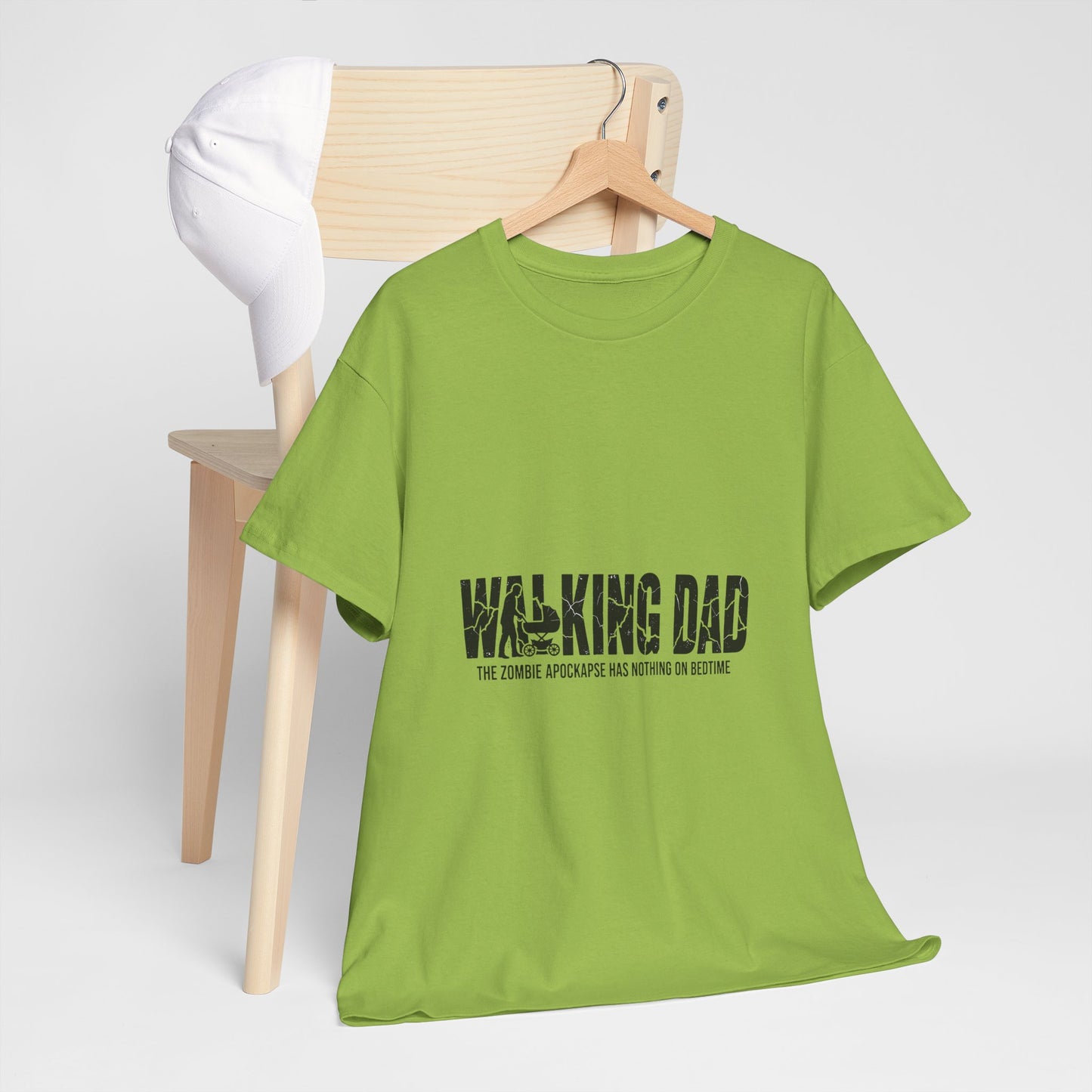 Walking Dead/Dad Funny - Unisex Heavy Cotton Tee for DADs
