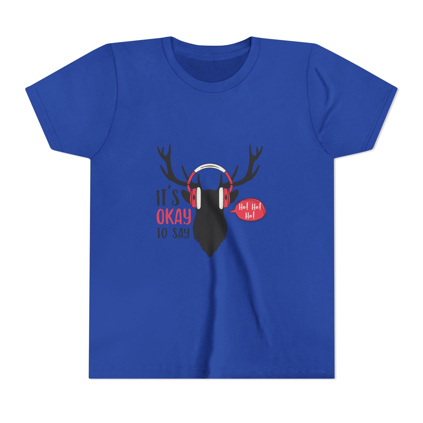 Youth Tee with Antlers Design - Fun and Trendy, Perfect for Outdoor Adventures, Birthdays, Nature Lovers, Gifts, Casual Wear