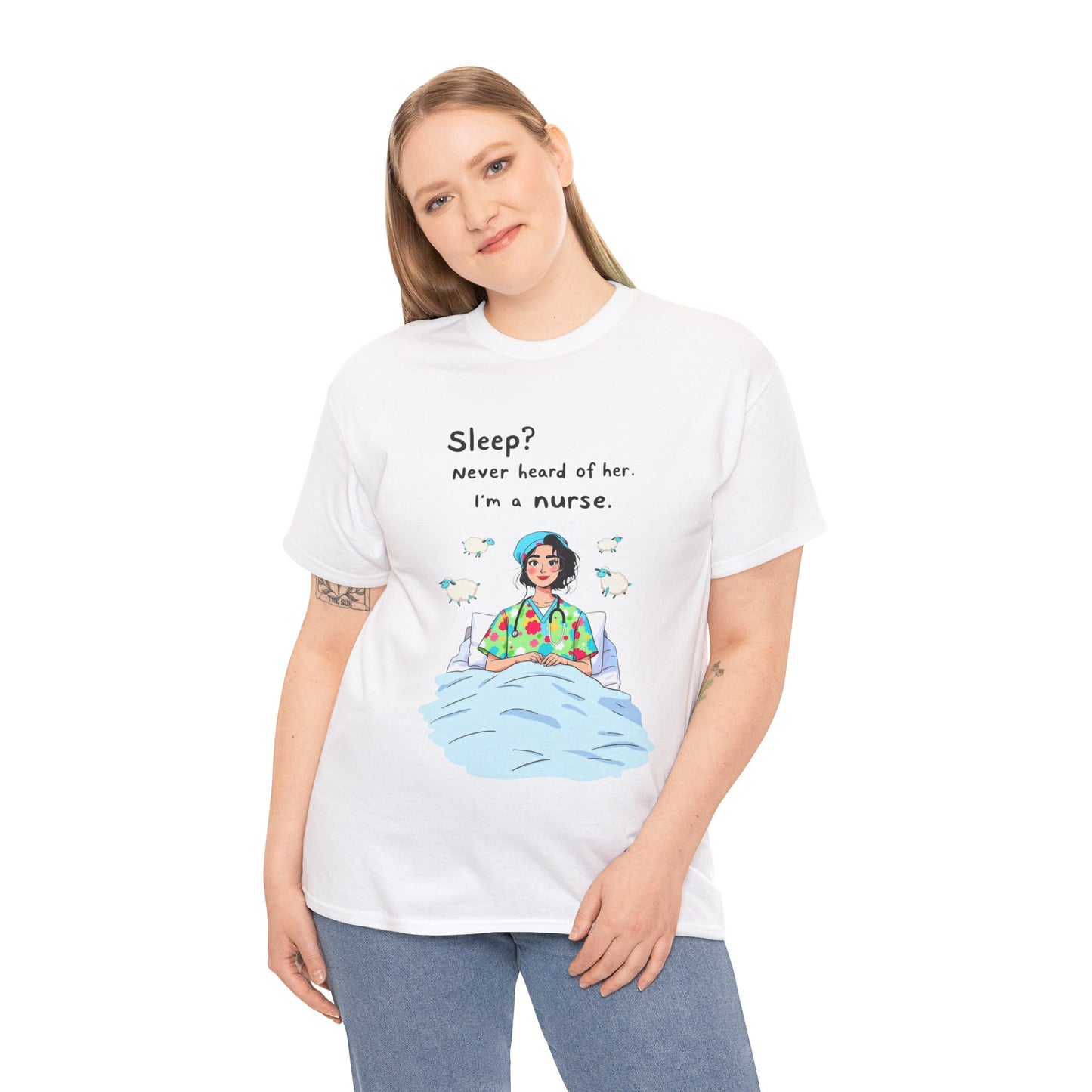 Nurse Humor Tee, Funny Unisex Cotton Shirt, Gift for Nurses, Healthcare Worker Apparel, Cute Nurse Gift Idea, Unique Gift for Nurse