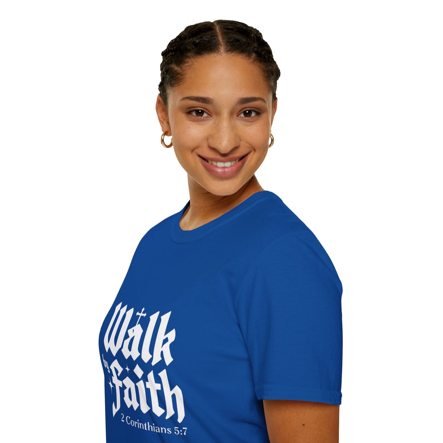 Faith-Inspired Unisex T-Shirt | Walk by Faith, Inspirational Tee, Christian Clothing, Gift for Believers, Casual Faith Wear