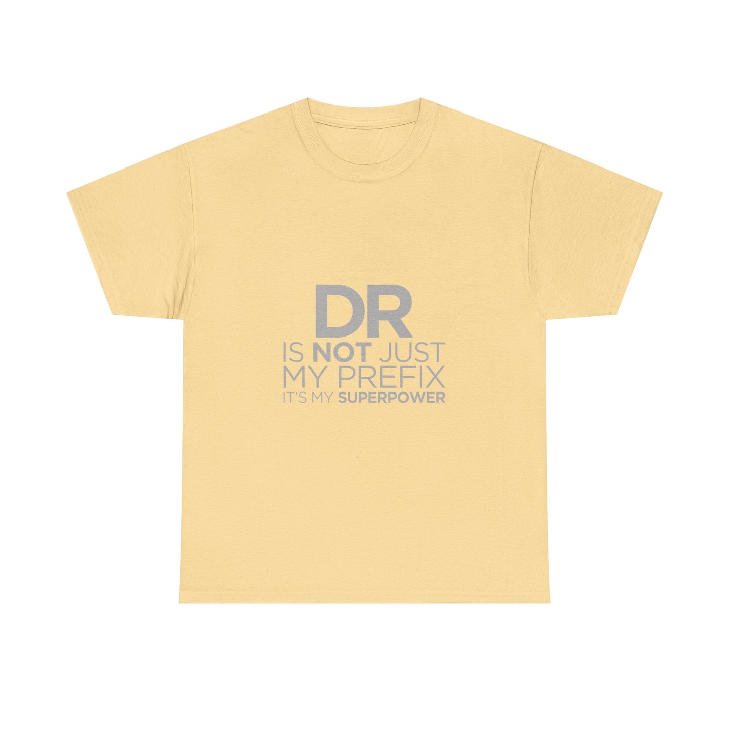 Doctor Superpower Tee | Unisex Heavy Cotton Shirt for Medical Professionals, Graduation Gift, Doctor Appreciation, Funny Gift