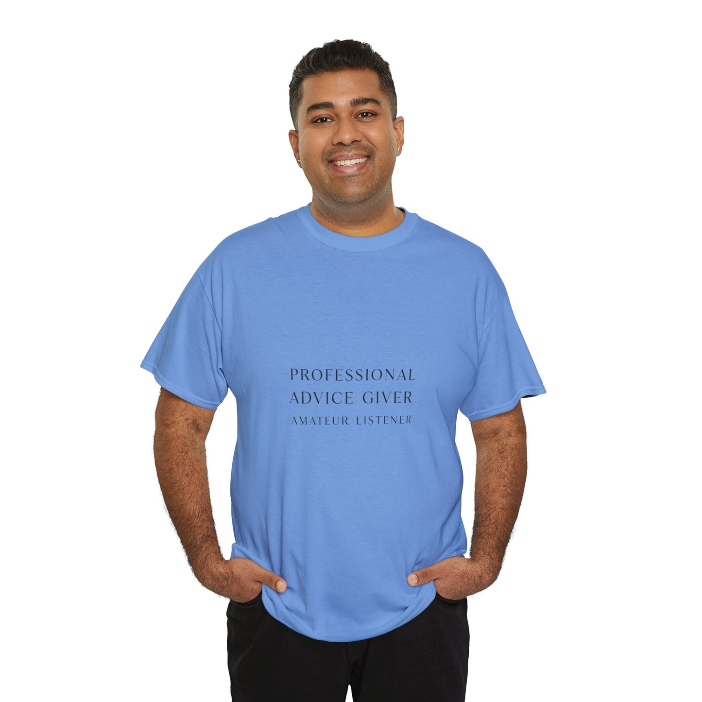 Professional Advice Giver Unisex Heavy Cotton Tee, Gift for Best Friend, Casual Wear, Advice Giver Shirt, Funny Tee, Unique Gift