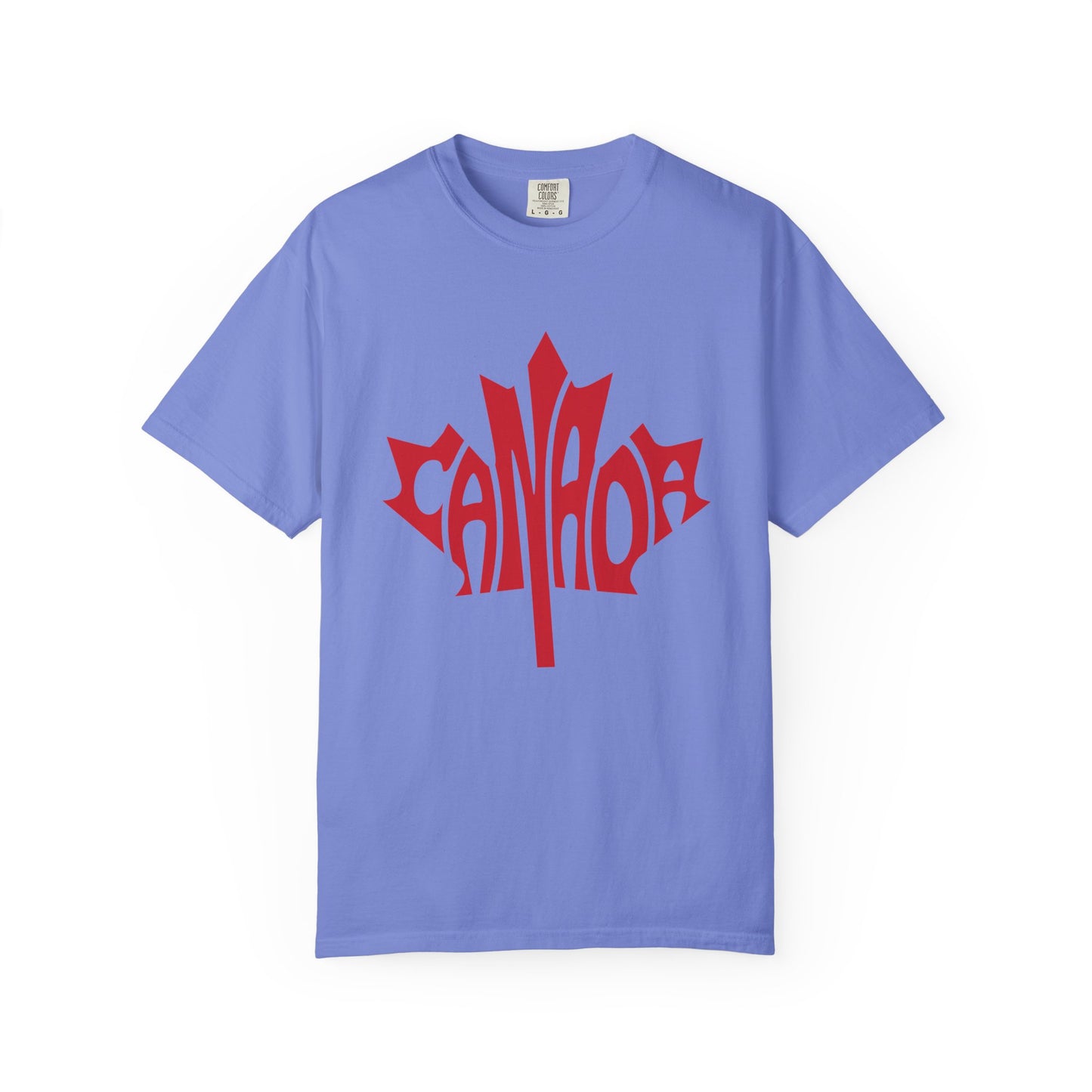 Canada Graphic T-Shirt, Unisex Tee, Garment-Dyed Style, Casual Wear, Summer Essentials, Canadian Pride, Unique Gift Idea
