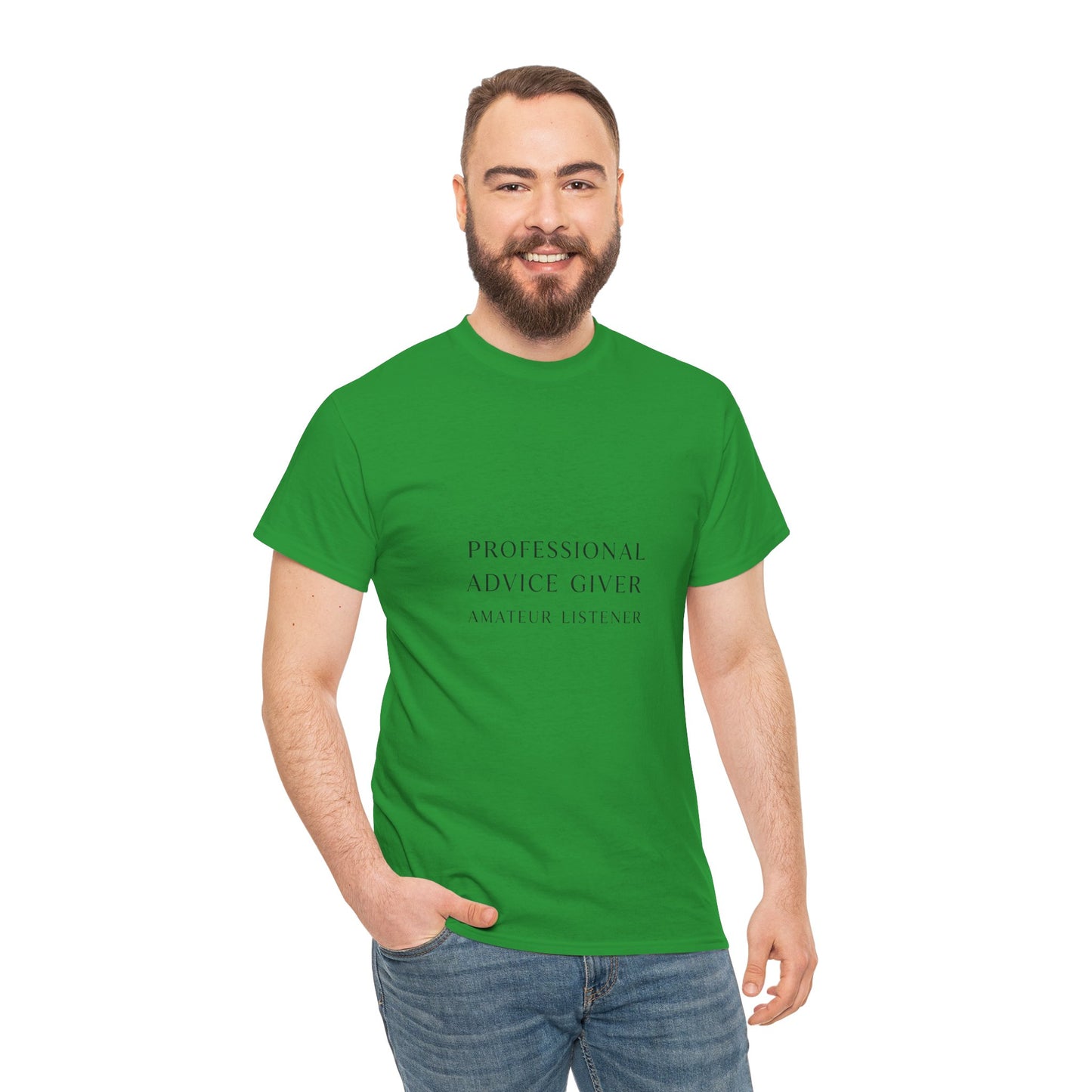 Professional Advice Giver Unisex Heavy Cotton Tee, Gift for Best Friend, Casual Wear, Advice Giver Shirt, Funny Tee, Unique Gift