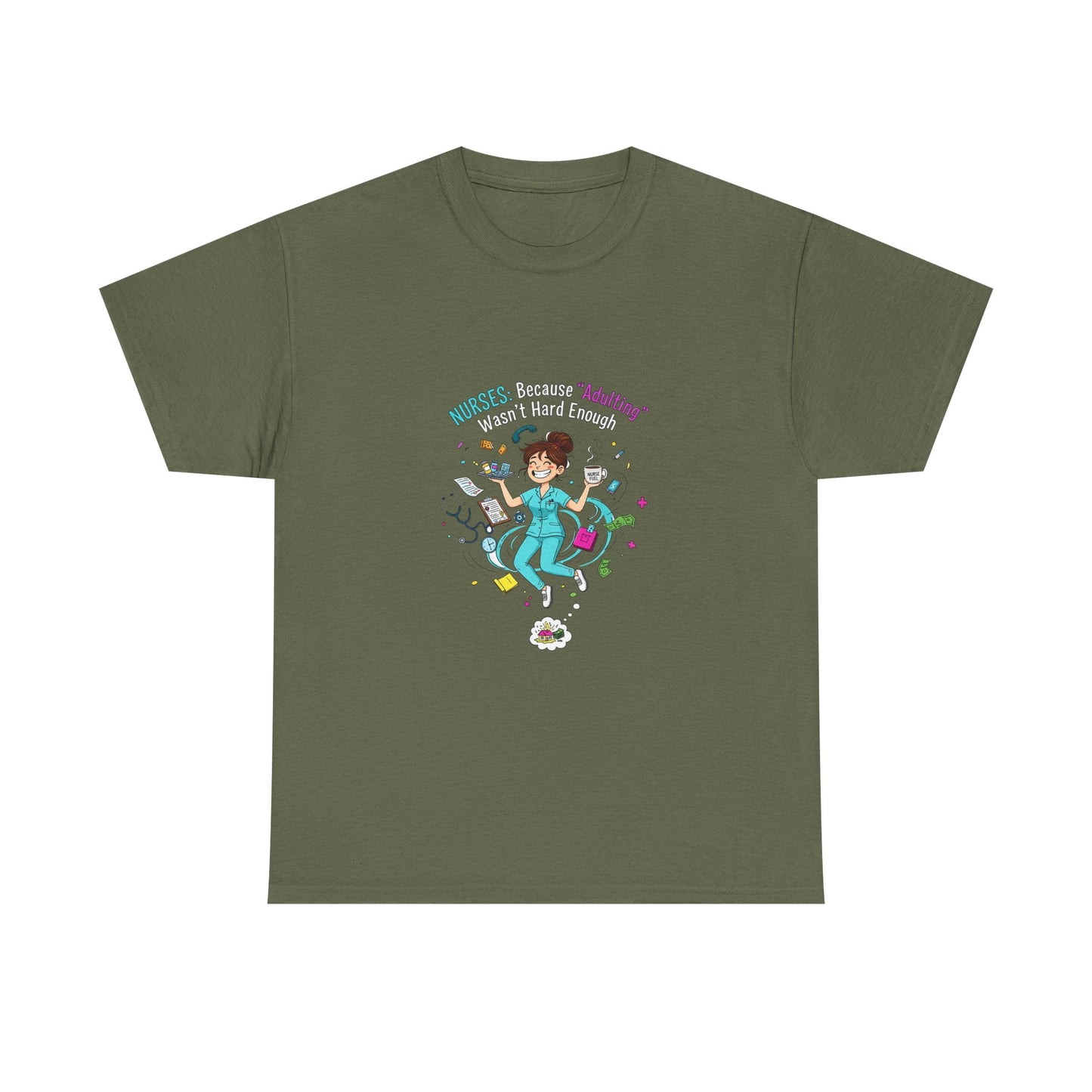Fun Adventure T-Shirt, Unisex Heavy Cotton Tee for Outdoor Lovers, Gift for Travelers, Casual Wear, Adventure Seekers