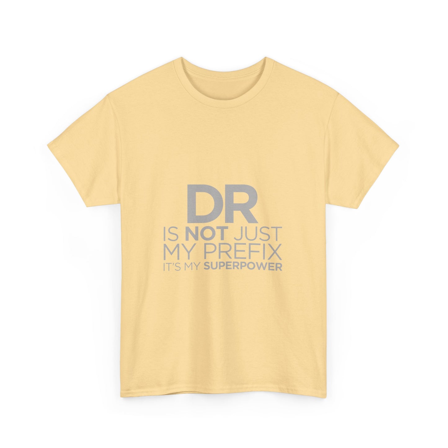 Doctor Superpower Tee | Unisex Heavy Cotton Shirt for Medical Professionals, Graduation Gift, Doctor Appreciation, Funny Gift