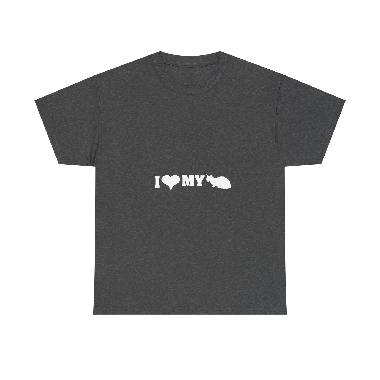 I Love My Cat Unisex Heavy Cotton Tee, Cute Animal Shirt, Gift for Pet Lovers, Funny Tee for Cat Owners, Casual Wear, Playful [...]