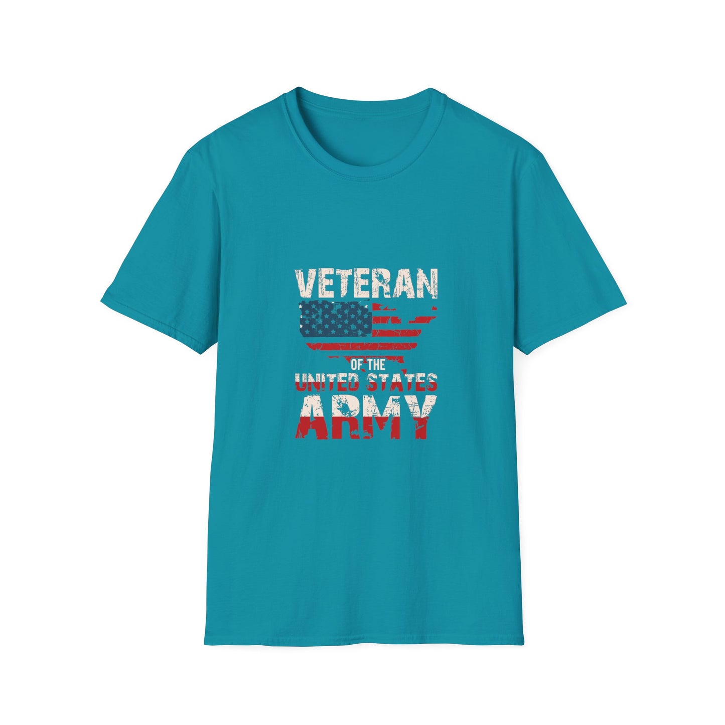 Patriotic Veteran T-Shirt for Proud Army Supporters, Military Appreciation Gift, Unisex Softstyle Tee, Memorial Day, Fourth of July, [...]