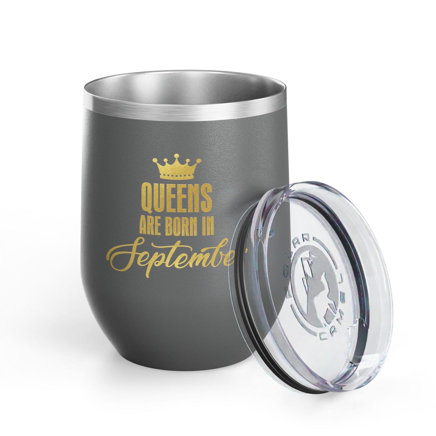 September Queens Wine Tumbler, 12oz | Birthday Gift for Her | Insulated Drinkware | Bachelorette Party Favor | Wine Lover Gift | [...]