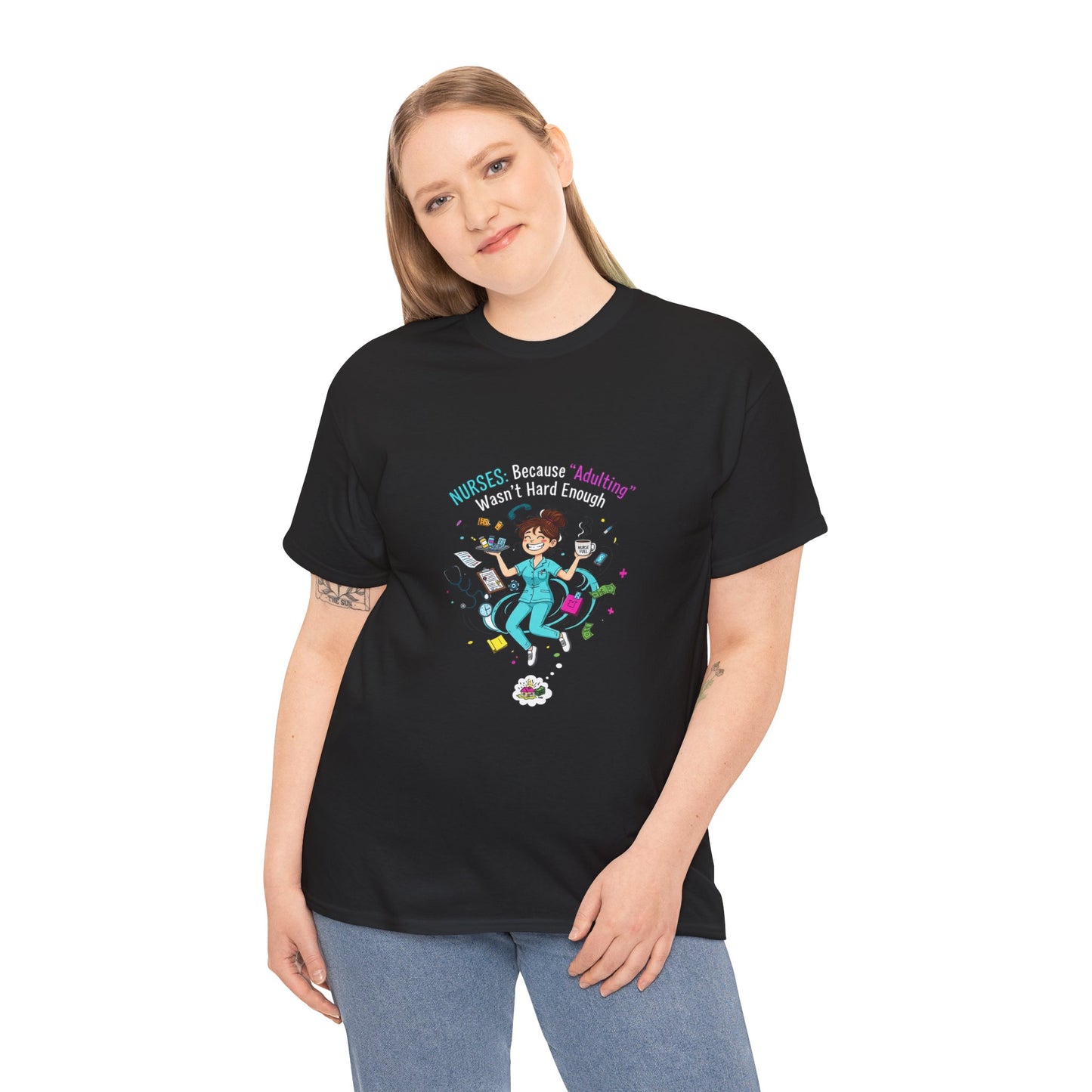 Fun Adventure T-Shirt, Unisex Heavy Cotton Tee for Outdoor Lovers, Gift for Travelers, Casual Wear, Adventure Seekers