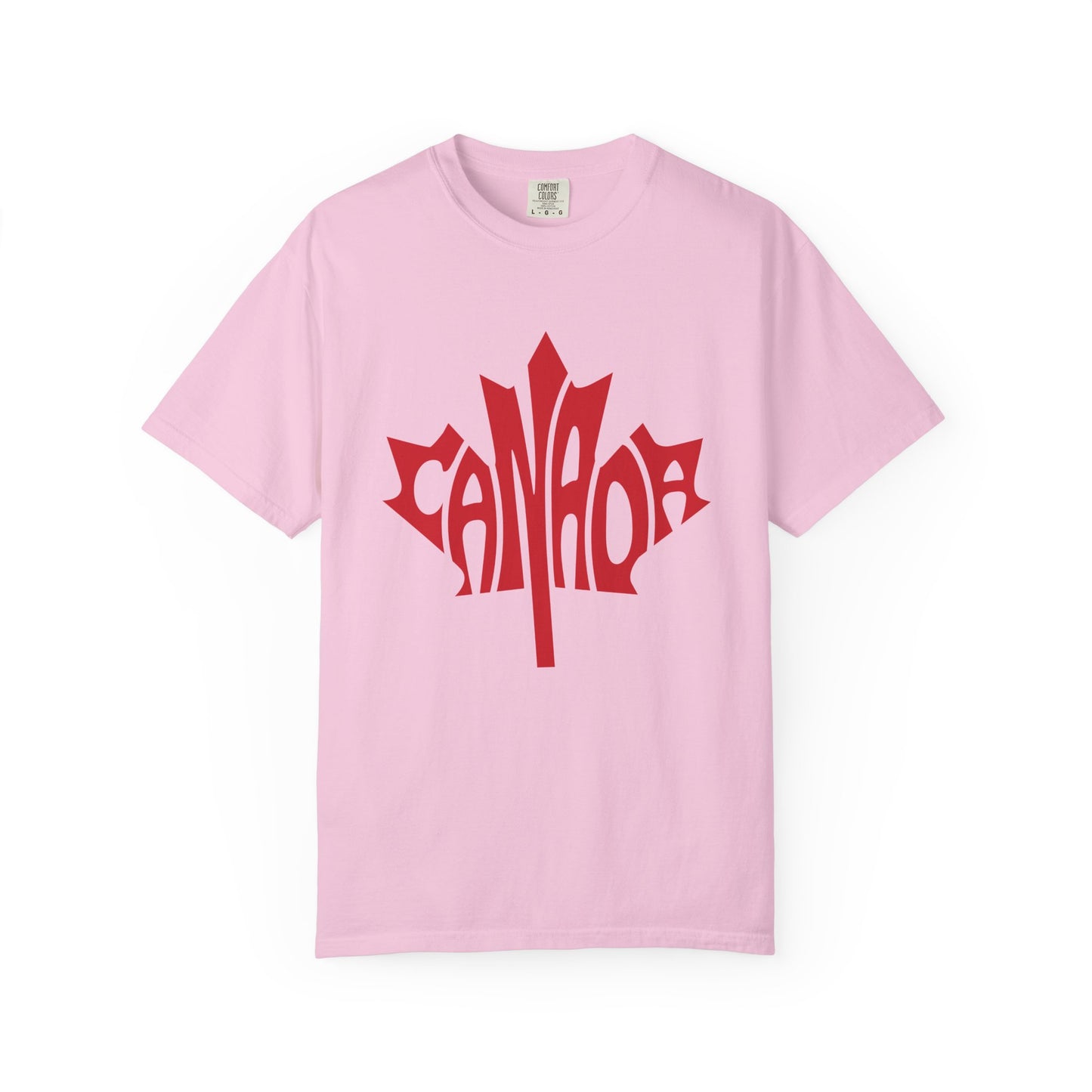 Canada Graphic T-Shirt, Unisex Tee, Garment-Dyed Style, Casual Wear, Summer Essentials, Canadian Pride, Unique Gift Idea