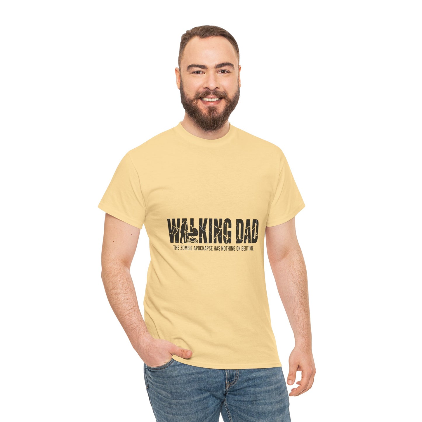 Walking Dead/Dad Funny - Unisex Heavy Cotton Tee for DADs