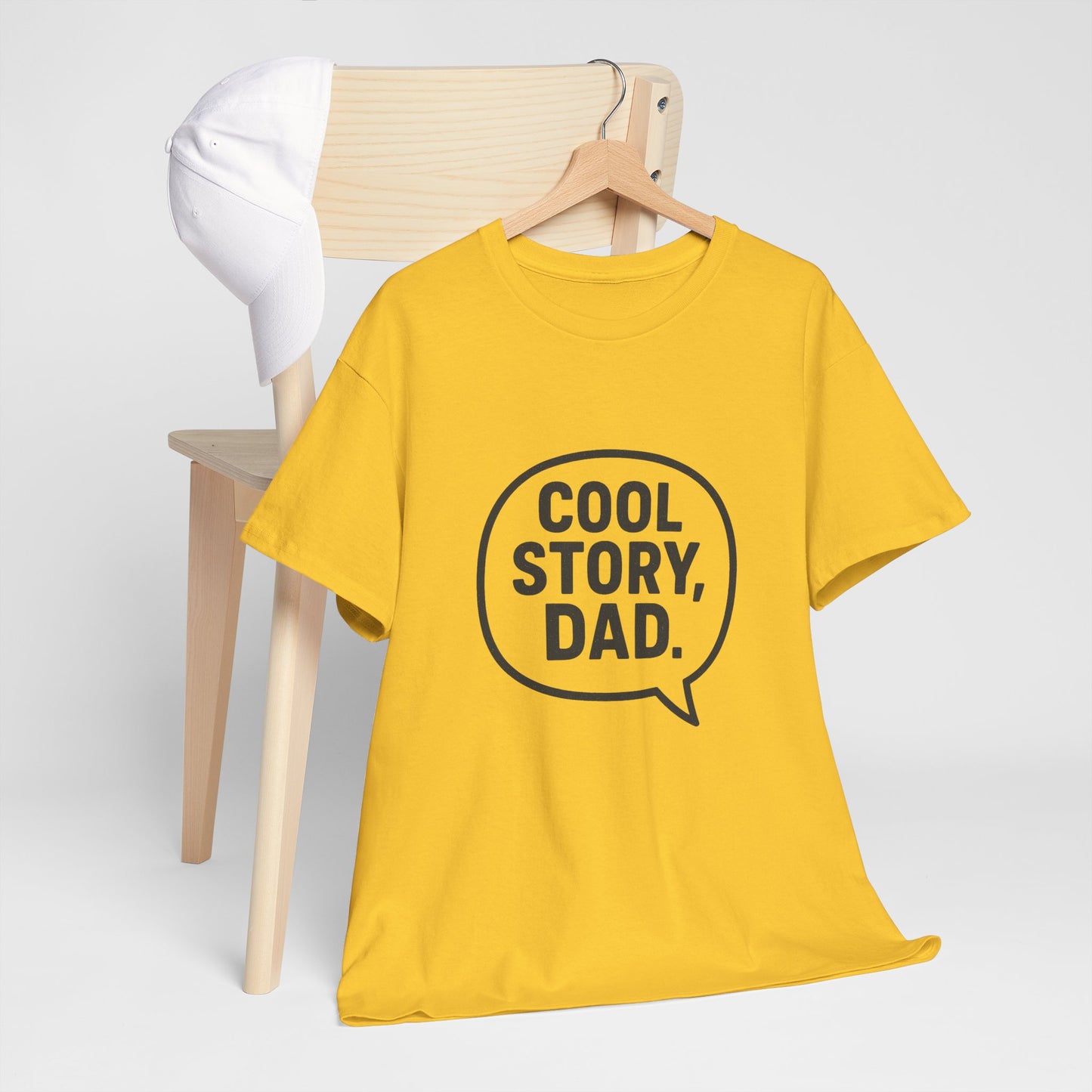 Cool Story Dad Tee | Father's Day Gift, Dad Humor Shirt, Unisex Statement Tee, Casual Gift for Him, Funny Graphic Tee