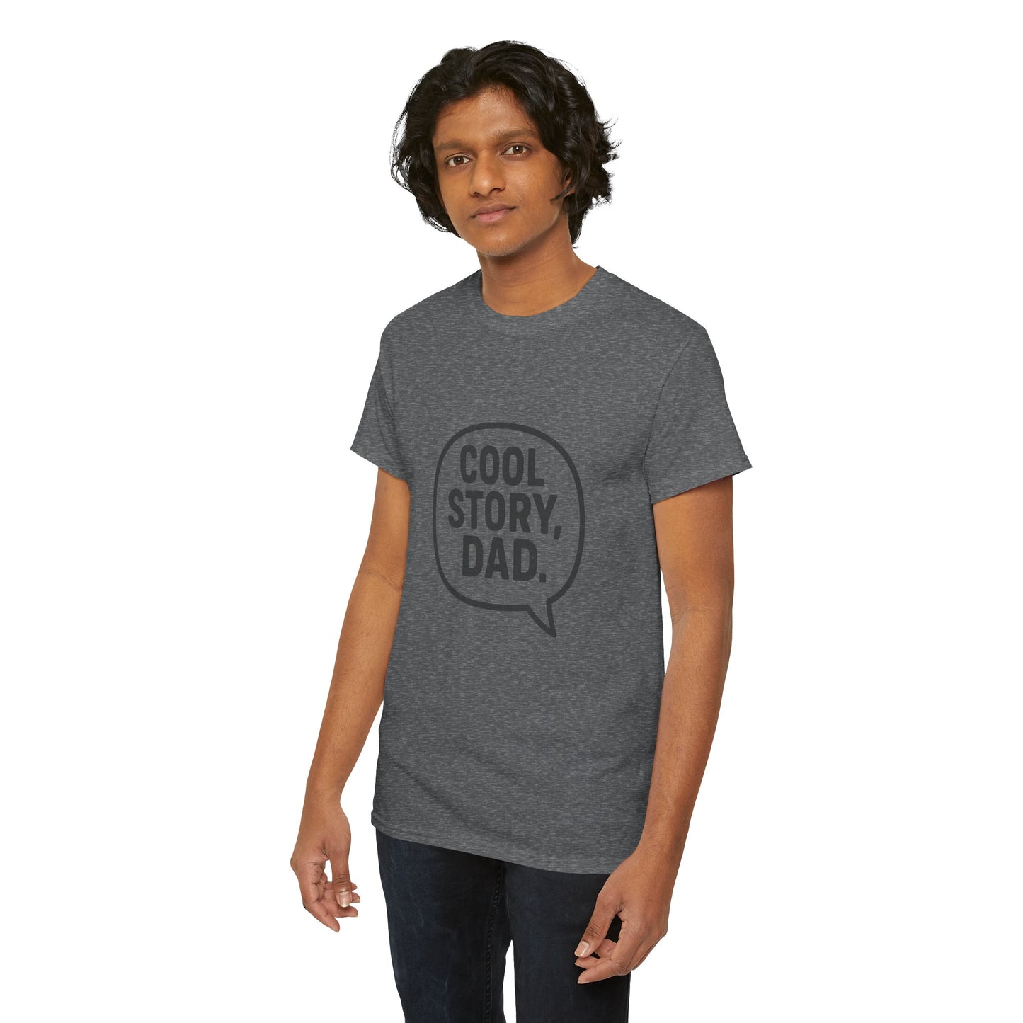 Cool Story Dad Tee | Father's Day Gift, Dad Humor Shirt, Unisex Statement Tee, Casual Gift for Him, Funny Graphic Tee