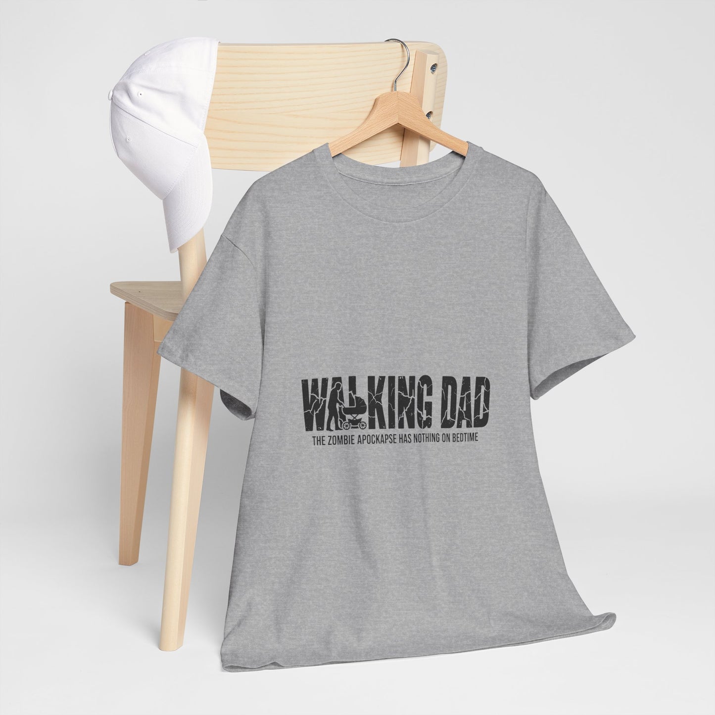 Walking Dead/Dad Funny - Unisex Heavy Cotton Tee for DADs