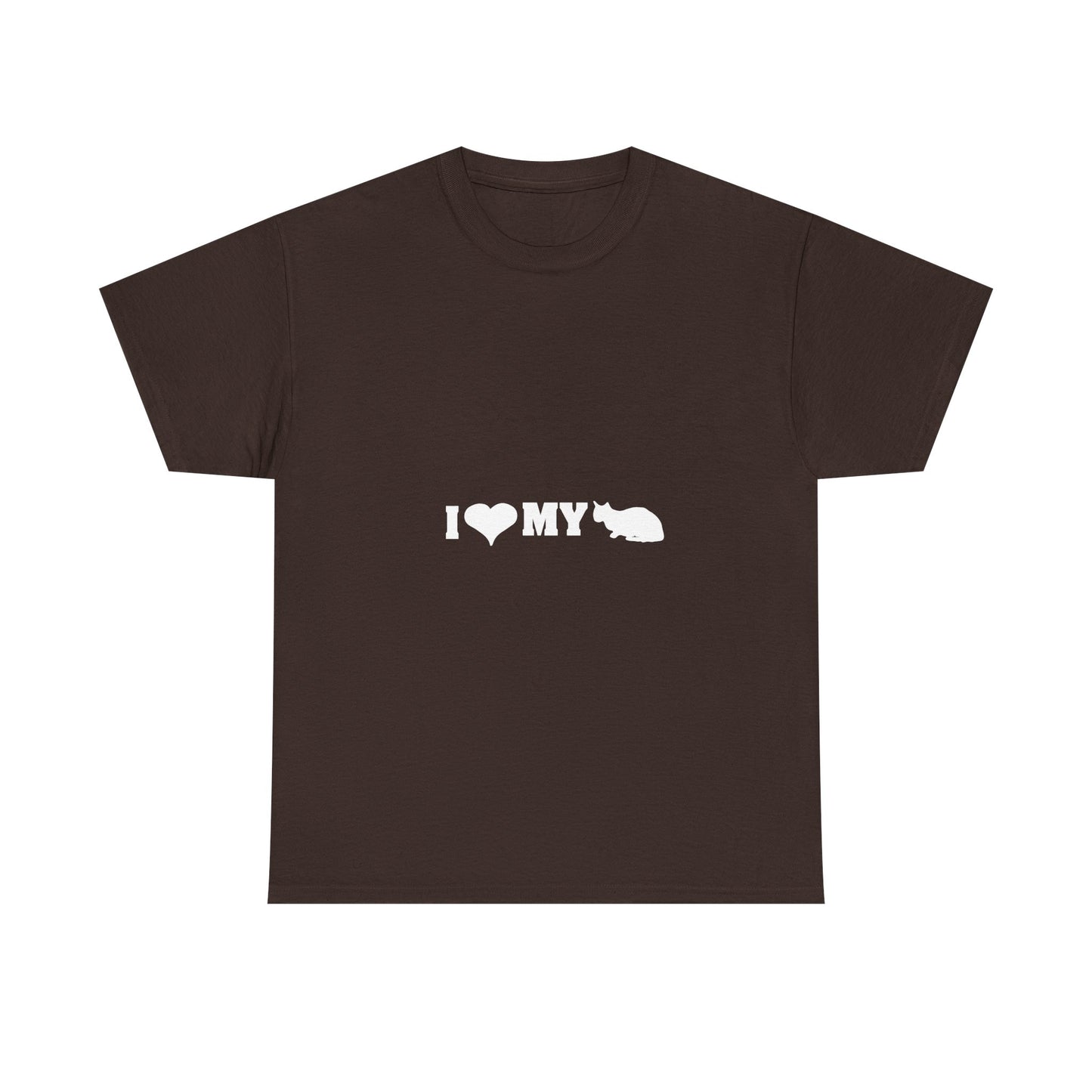 I Love My Cat Unisex Heavy Cotton Tee, Cute Animal Shirt, Gift for Pet Lovers, Funny Tee for Cat Owners, Casual Wear, Playful [...]