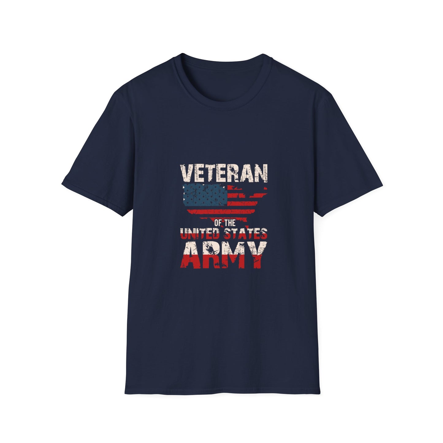 Patriotic Veteran T-Shirt for Proud Army Supporters, Military Appreciation Gift, Unisex Softstyle Tee, Memorial Day, Fourth of July, [...]