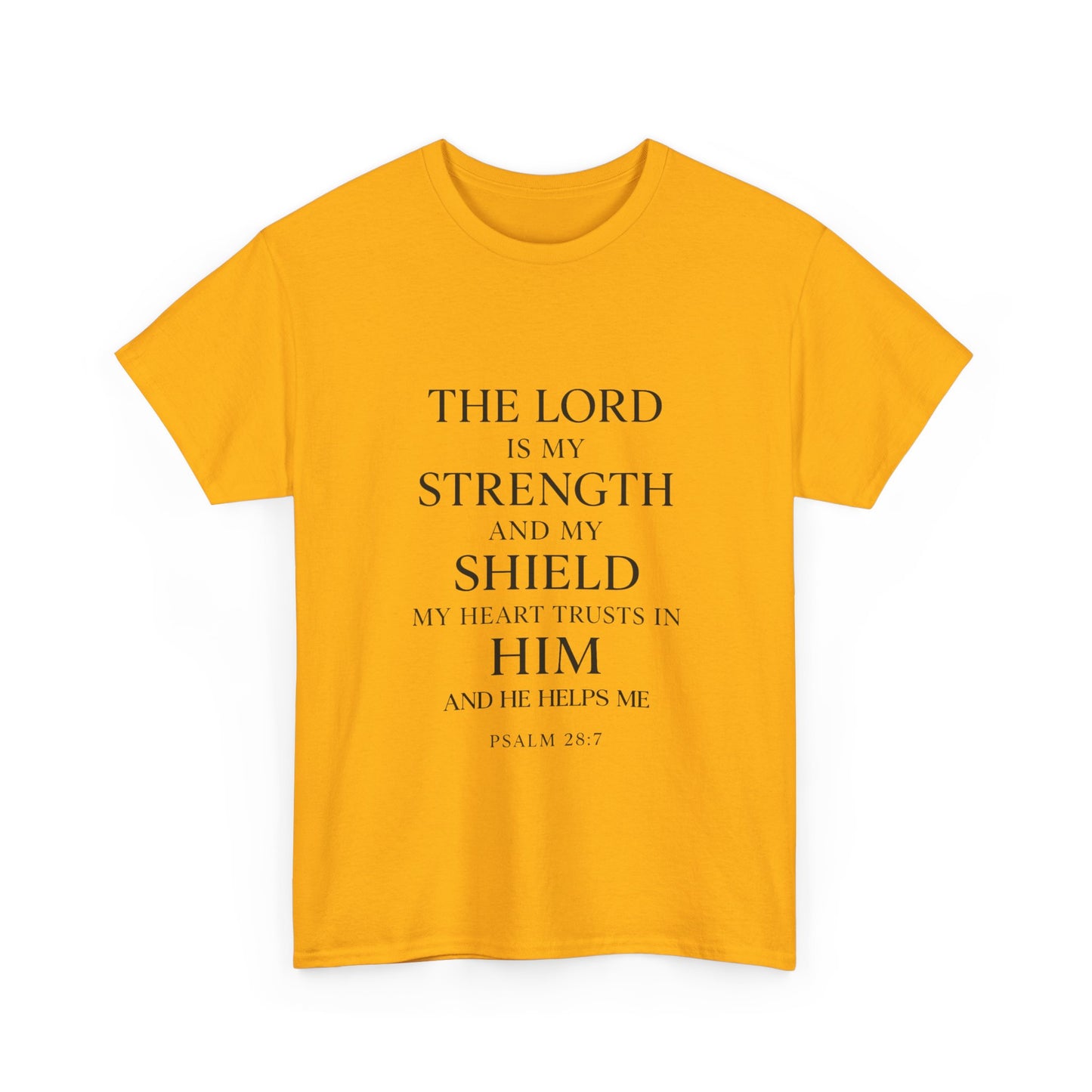 Inspirational Christian Unisex Heavy Cotton Tee | Faith Shirt, Bible Verse Tee, Spiritual Apparel, Everyday Wear, Gift for Believers