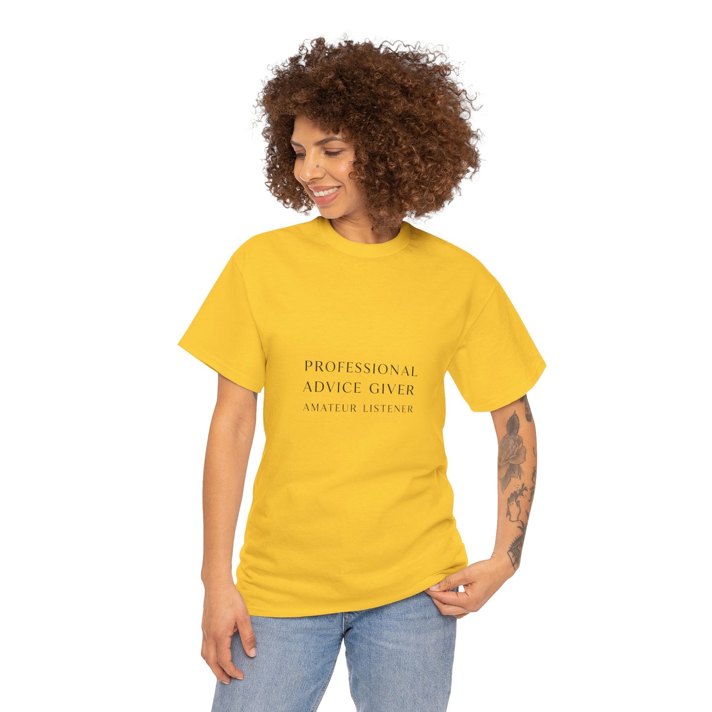 Professional Advice Giver Unisex Heavy Cotton Tee, Gift for Best Friend, Casual Wear, Advice Giver Shirt, Funny Tee, Unique Gift