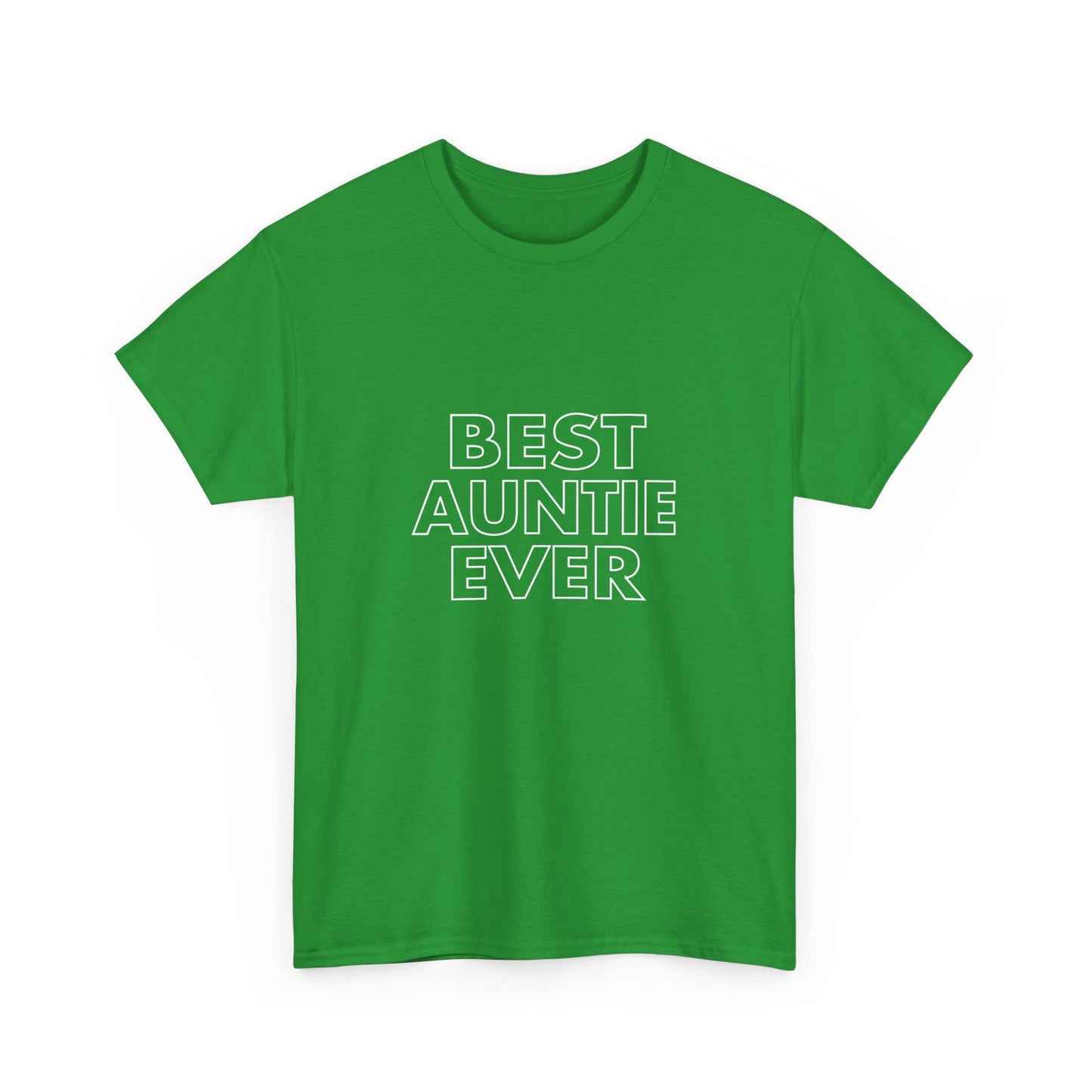 Best Auntie Ever Unisex Cotton Tee, Gift for Aunt, Cute Aunt Shirt, Mother's Day Gift, Family Tee, Everyday Casual Wear