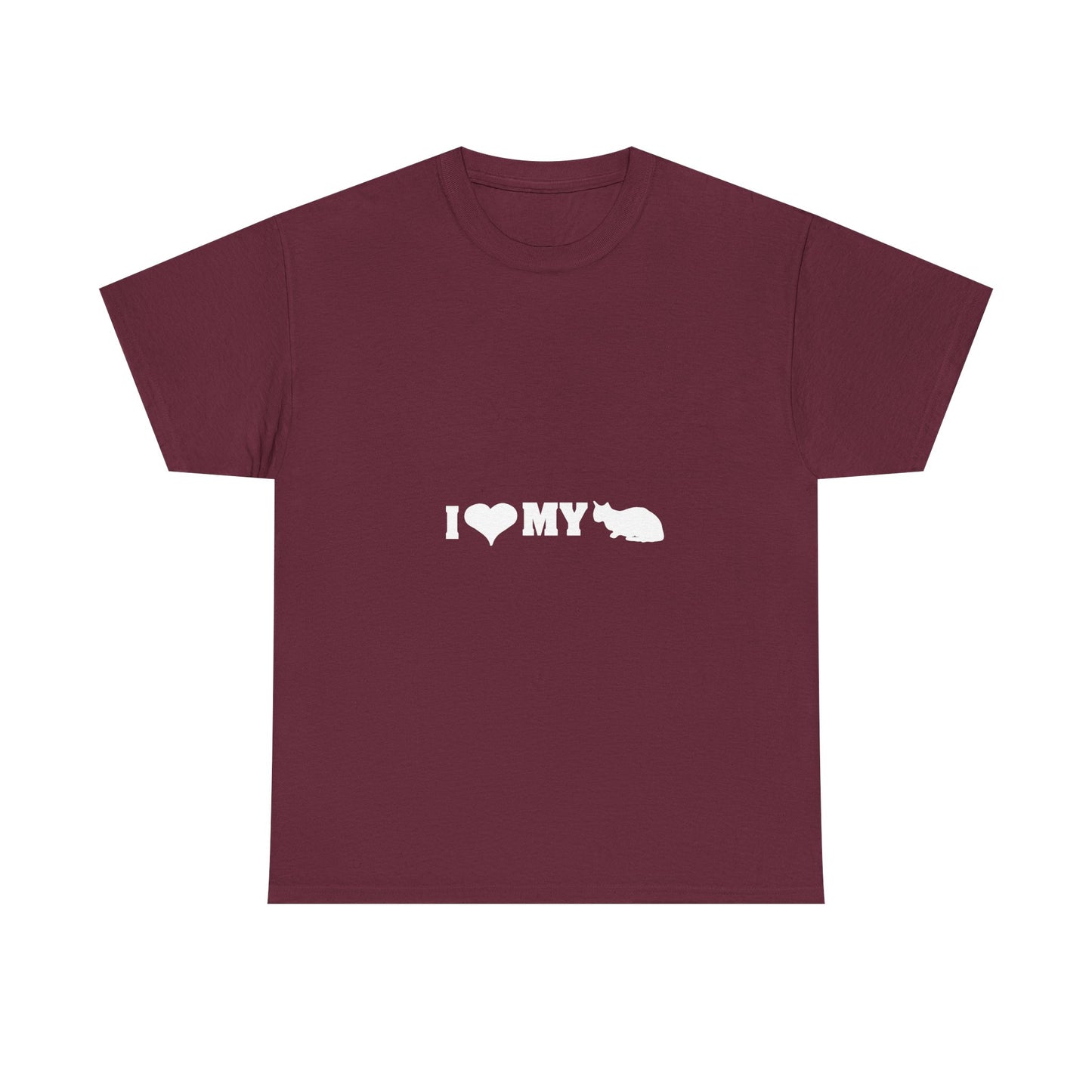 I Love My Cat Unisex Heavy Cotton Tee, Cute Animal Shirt, Gift for Pet Lovers, Funny Tee for Cat Owners, Casual Wear, Playful [...]