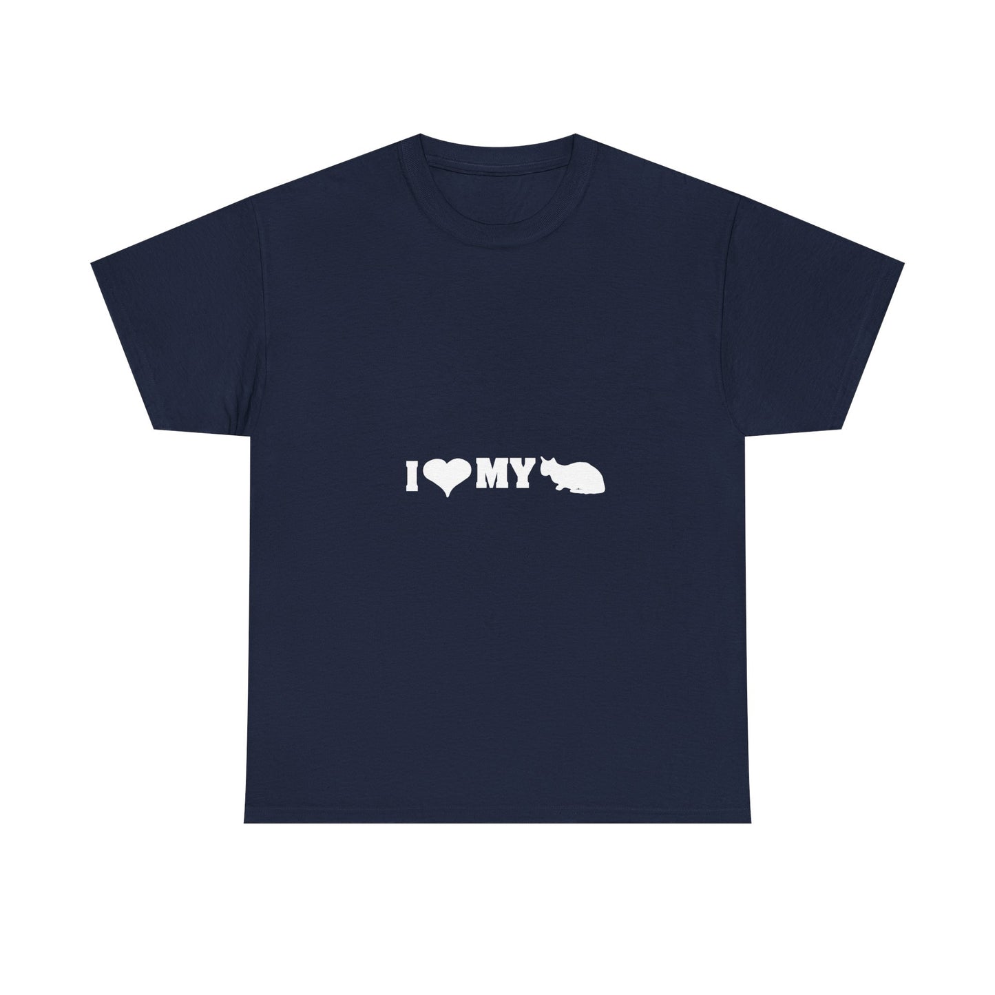 I Love My Cat Unisex Heavy Cotton Tee, Cute Animal Shirt, Gift for Pet Lovers, Funny Tee for Cat Owners, Casual Wear, Playful [...]