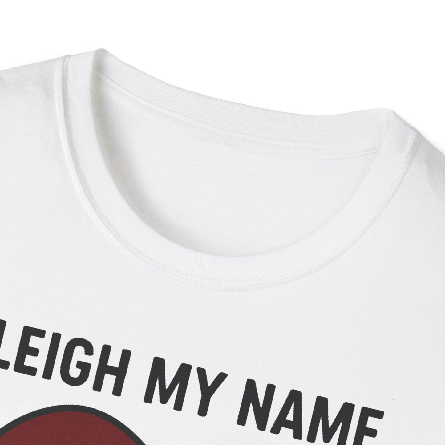 Santa Sleigh My Name Unisex T-Shirt
