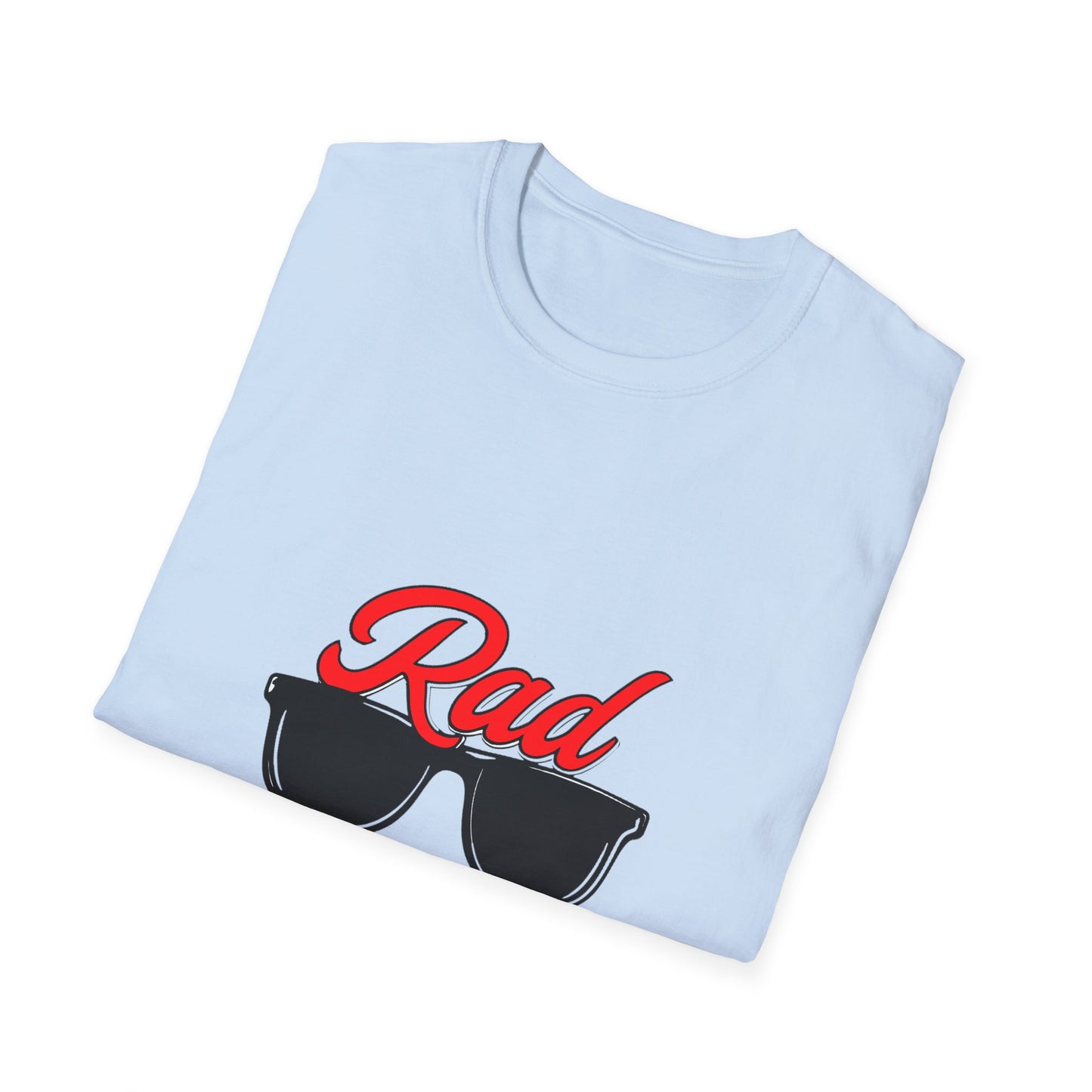 Rad Like Dad Unisex Softstyle T-Shirt, Father's Day Gift, Casual Wear, Gift for Dad, Trendy T-Shirt, Summer Fashion