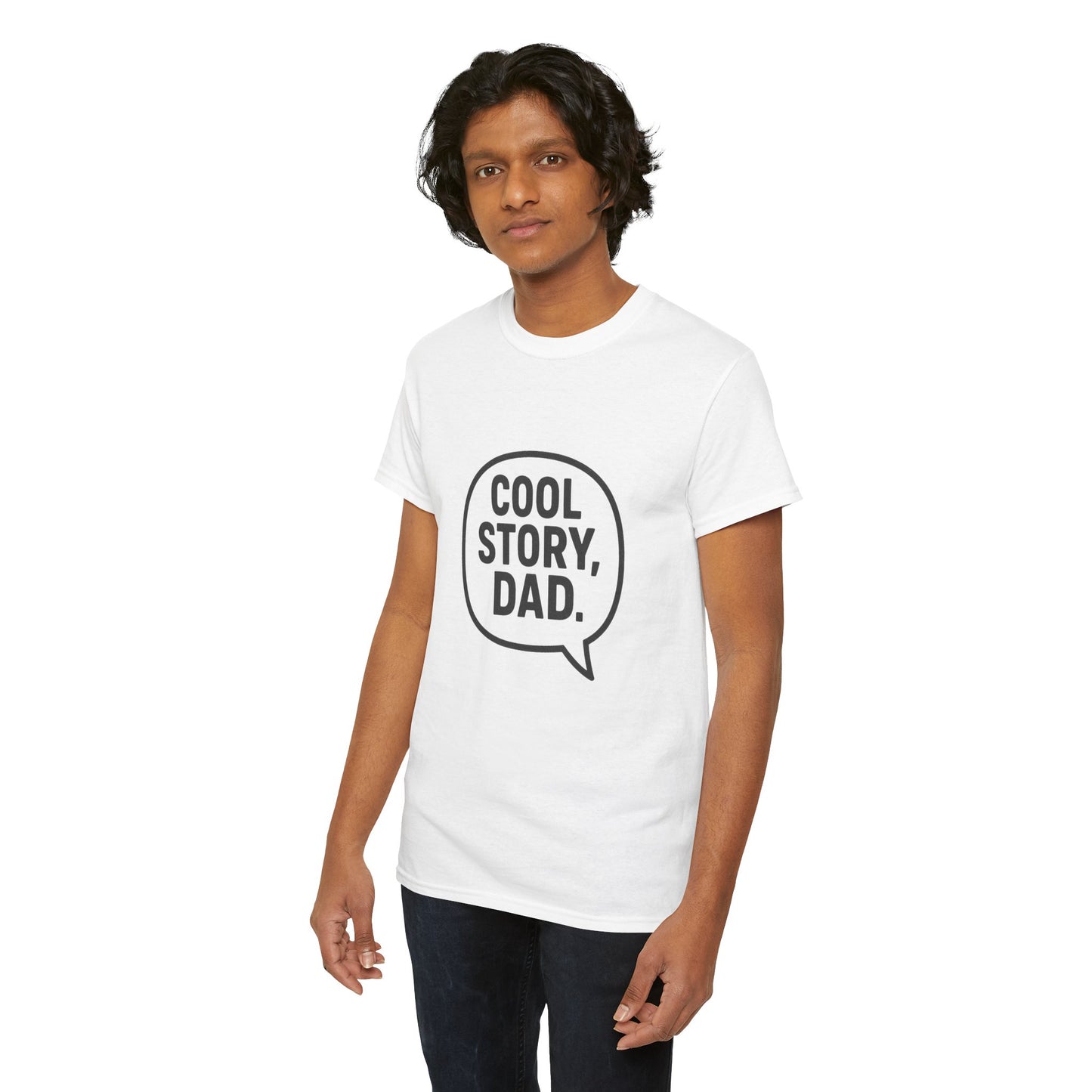 Cool Story Dad Tee | Father's Day Gift, Dad Humor Shirt, Unisex Statement Tee, Casual Gift for Him, Funny Graphic Tee