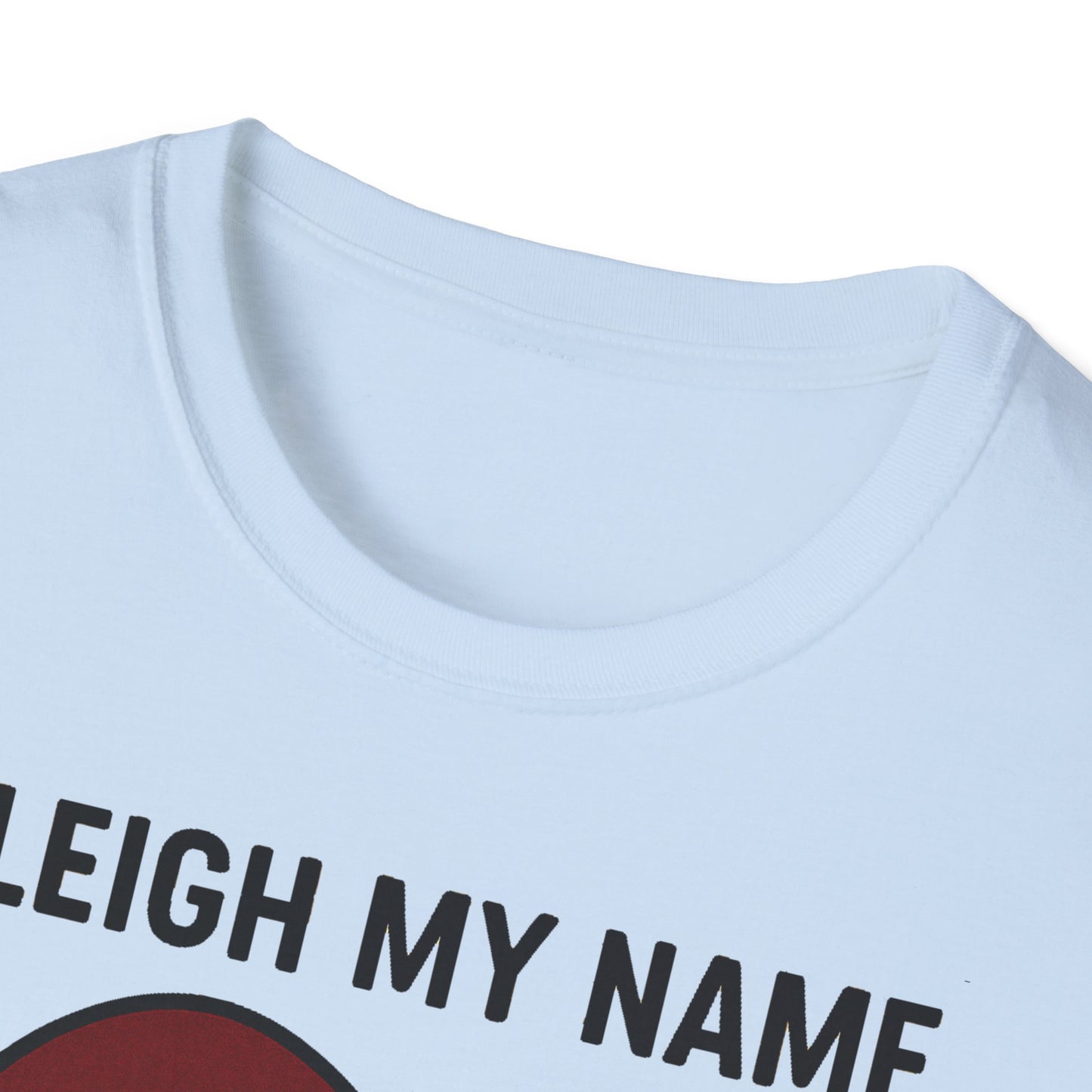 Santa Sleigh My Name Unisex T-Shirt