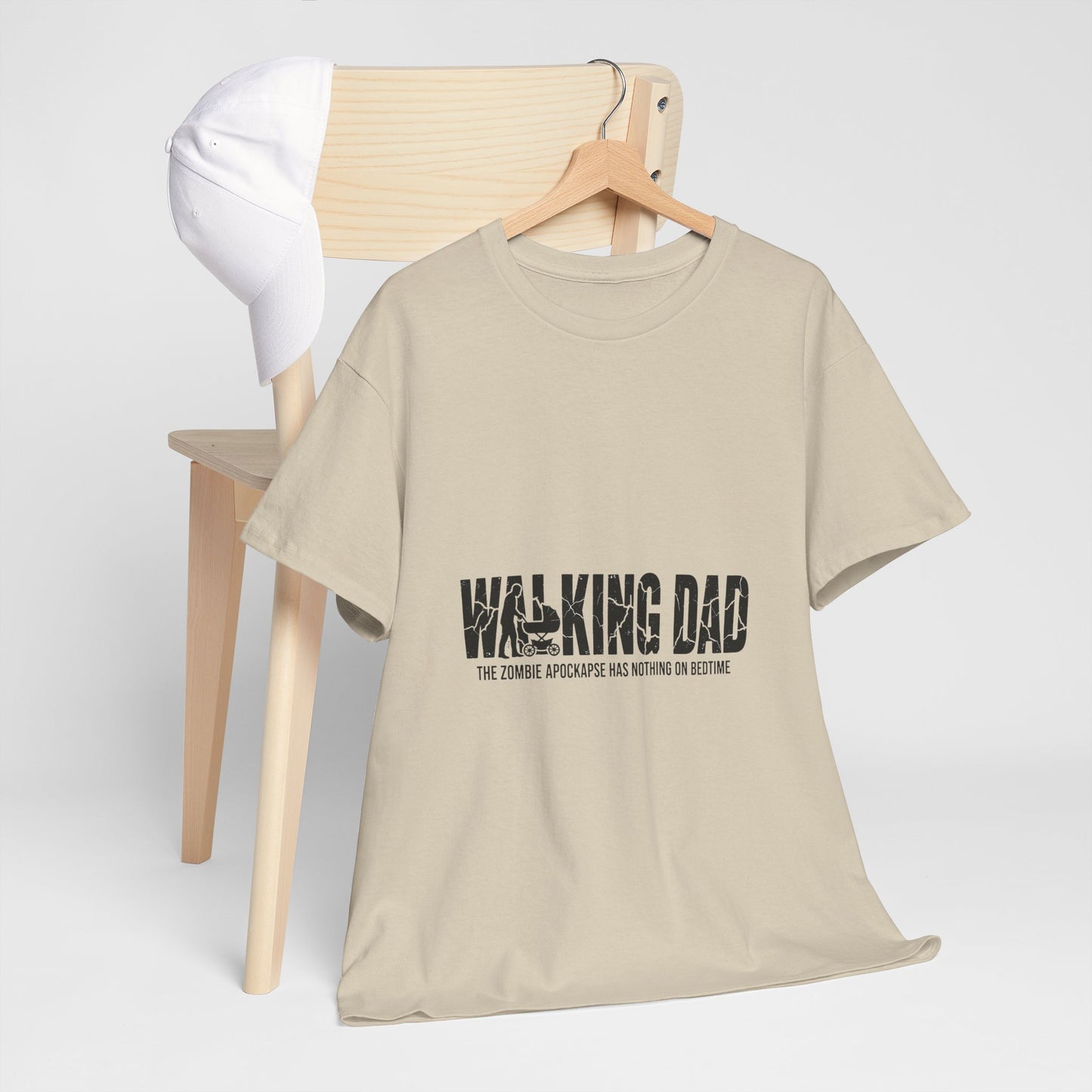 Walking Dead/Dad Funny - Unisex Heavy Cotton Tee for DADs