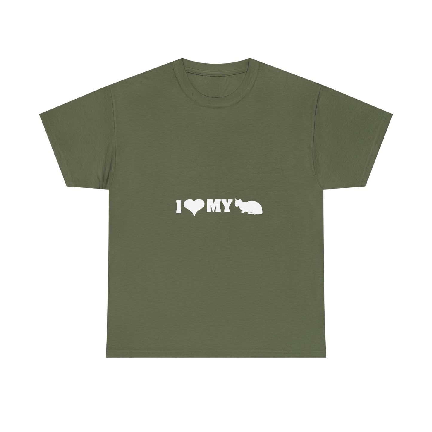 I Love My Cat Unisex Heavy Cotton Tee, Cute Animal Shirt, Gift for Pet Lovers, Funny Tee for Cat Owners, Casual Wear, Playful [...]