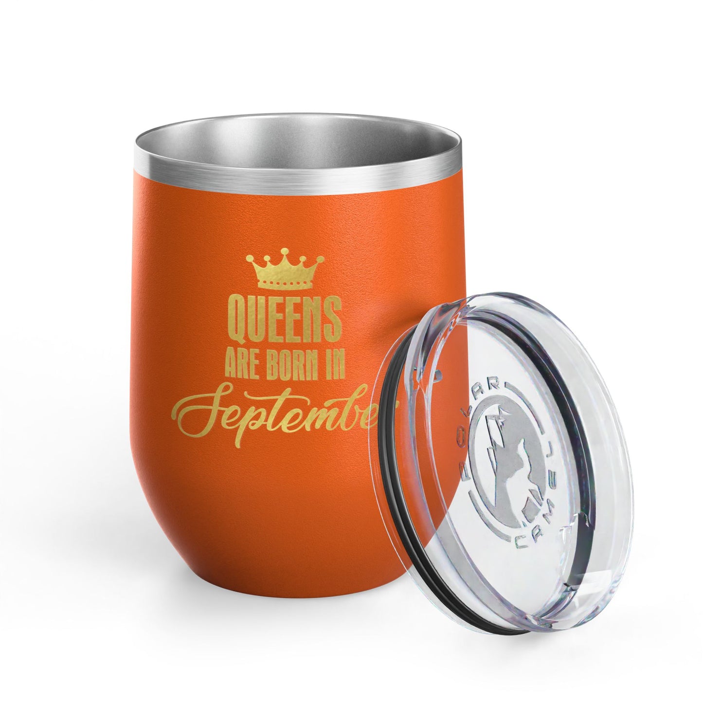 September Queens Wine Tumbler, 12oz | Birthday Gift for Her | Insulated Drinkware | Bachelorette Party Favor | Wine Lover Gift | [...]