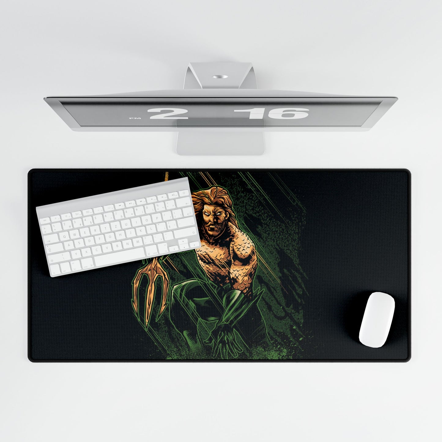 Aquatic Hero Desk Mat - Unique Gaming or Office Decor, Perfect for Superhero Fans, Gifts for Him, Home Office Essentials, Decorative [...]