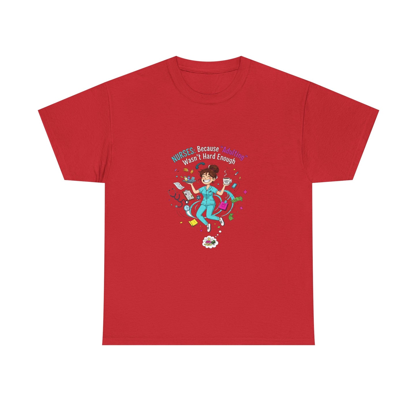 Fun Adventure T-Shirt, Unisex Heavy Cotton Tee for Outdoor Lovers, Gift for Travelers, Casual Wear, Adventure Seekers