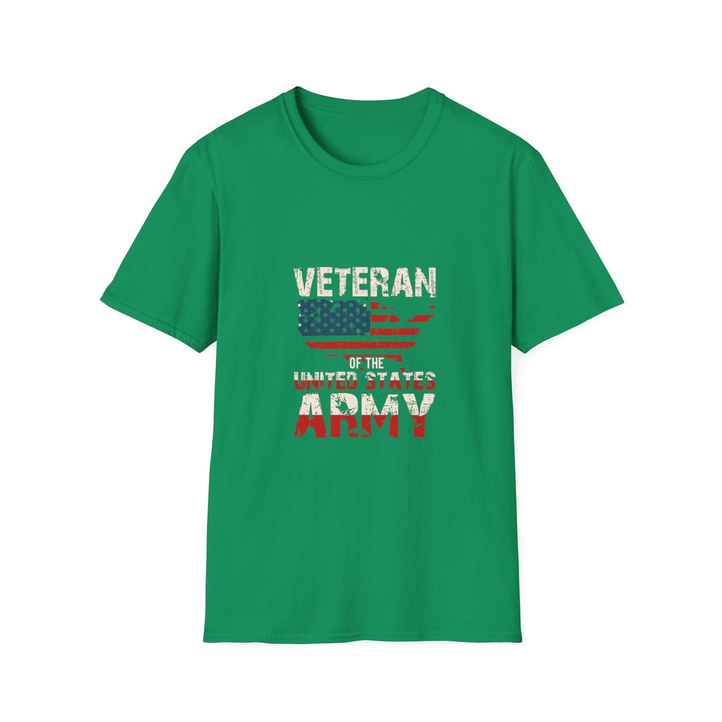 Patriotic Veteran T-Shirt for Proud Army Supporters, Military Appreciation Gift, Unisex Softstyle Tee, Memorial Day, Fourth of July, [...]