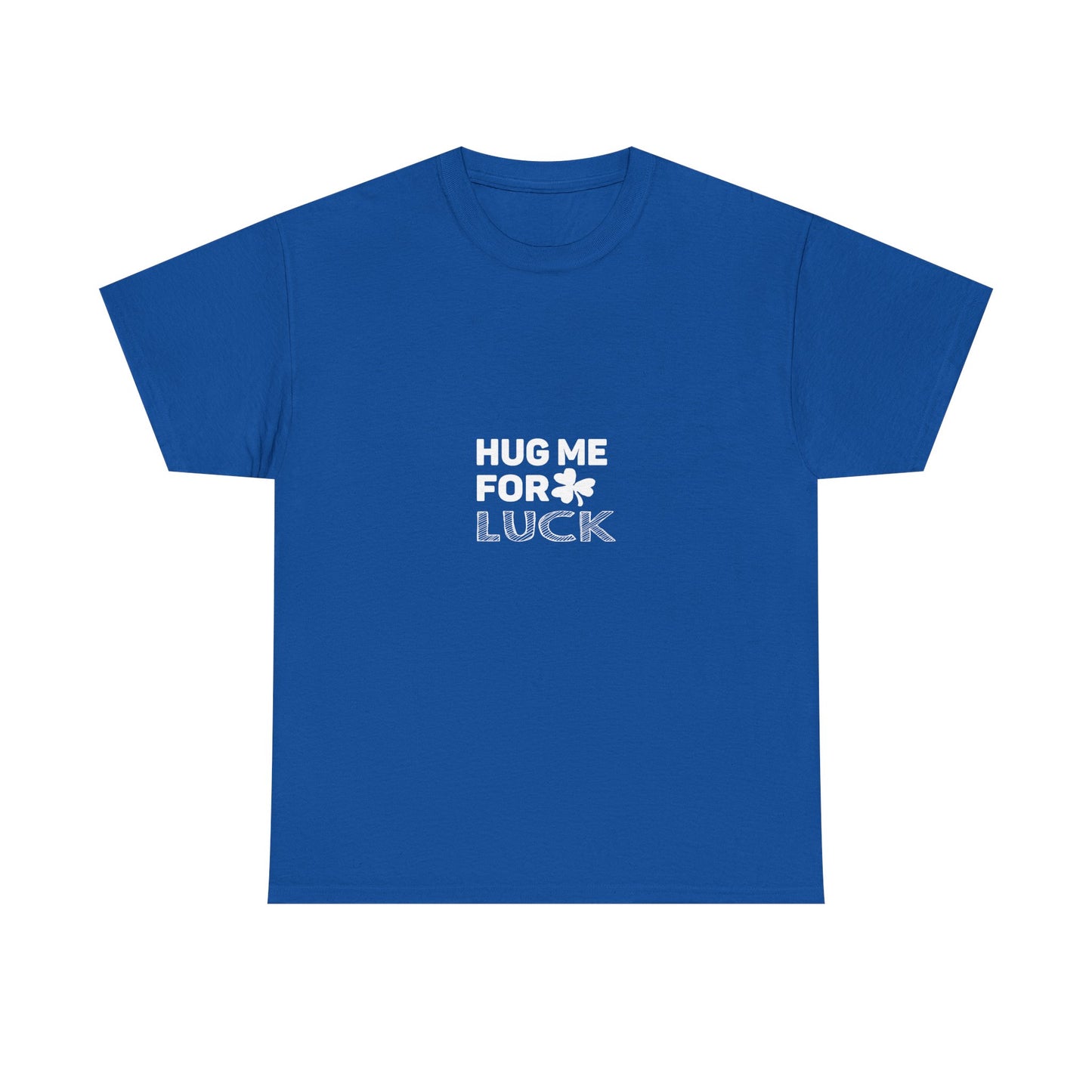 Lucky Hug Unisex Tee, Casual Wear, Gift for Friends, Good Luck Shirt, Birthday Gift, Positive Vibes