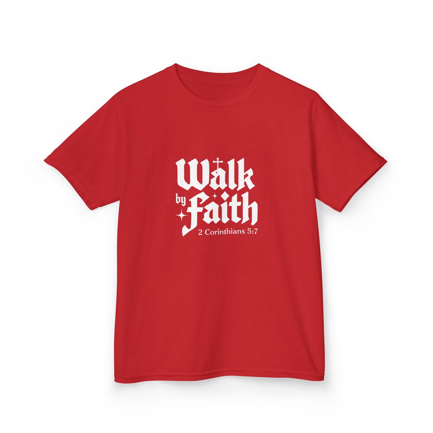 Kids Faith-Inspired Tee, Inspirational Kids Shirt, Religious T-Shirt for Kids, Christian Youth Apparel, Biblical Quote Tee