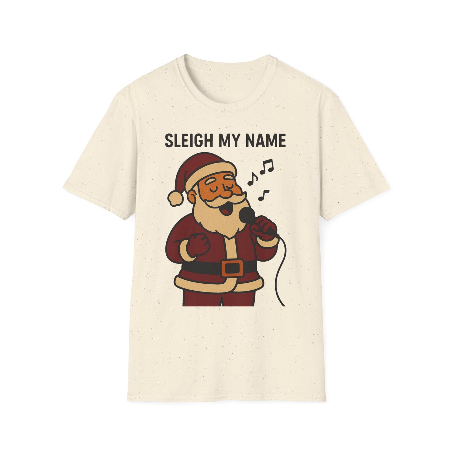 Santa Sleigh My Name Unisex T-Shirt