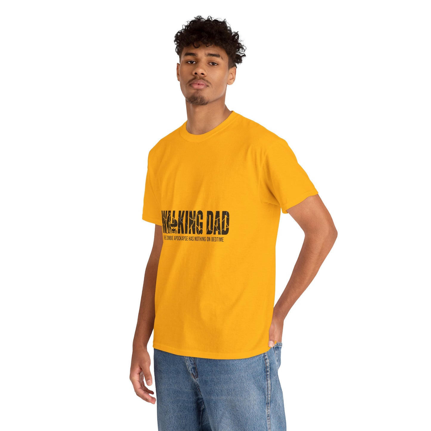 Walking Dead/Dad Funny - Unisex Heavy Cotton Tee for DADs