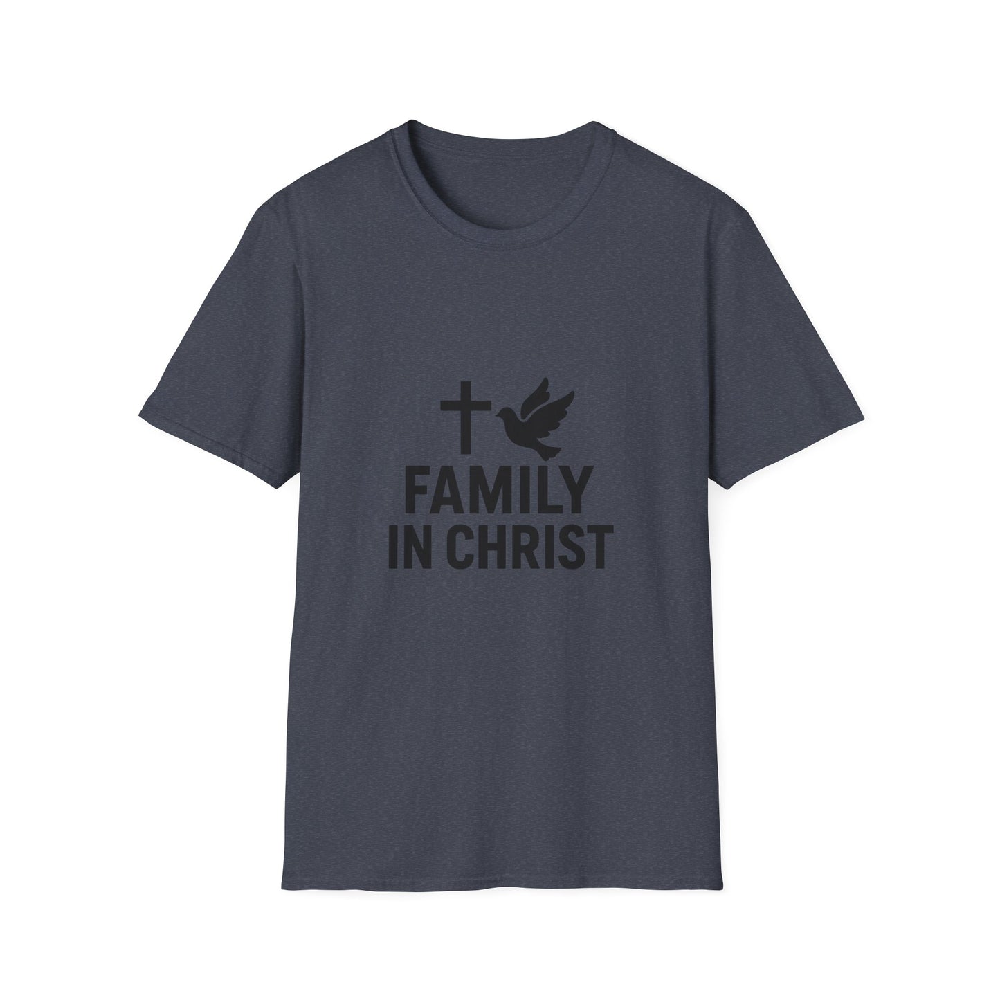 Faith-Inspired Family T-Shirt, Christian Gift, Unisex Tee for Family Events, Church Outfits, Religious Apparel