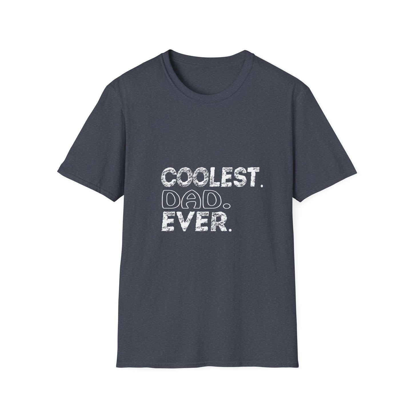 Coolest Dad Ever Unisex T-Shirt, Father’s Day Gift, Dad Apparel, Softstyle Tee, Cute Gift for Dads, Casual Wear