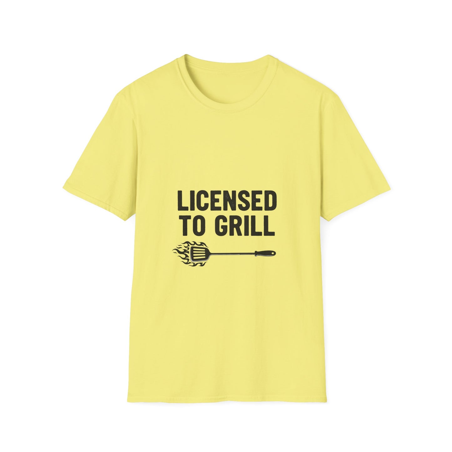 License to Grill - Unisex Softstyle T-Shirt