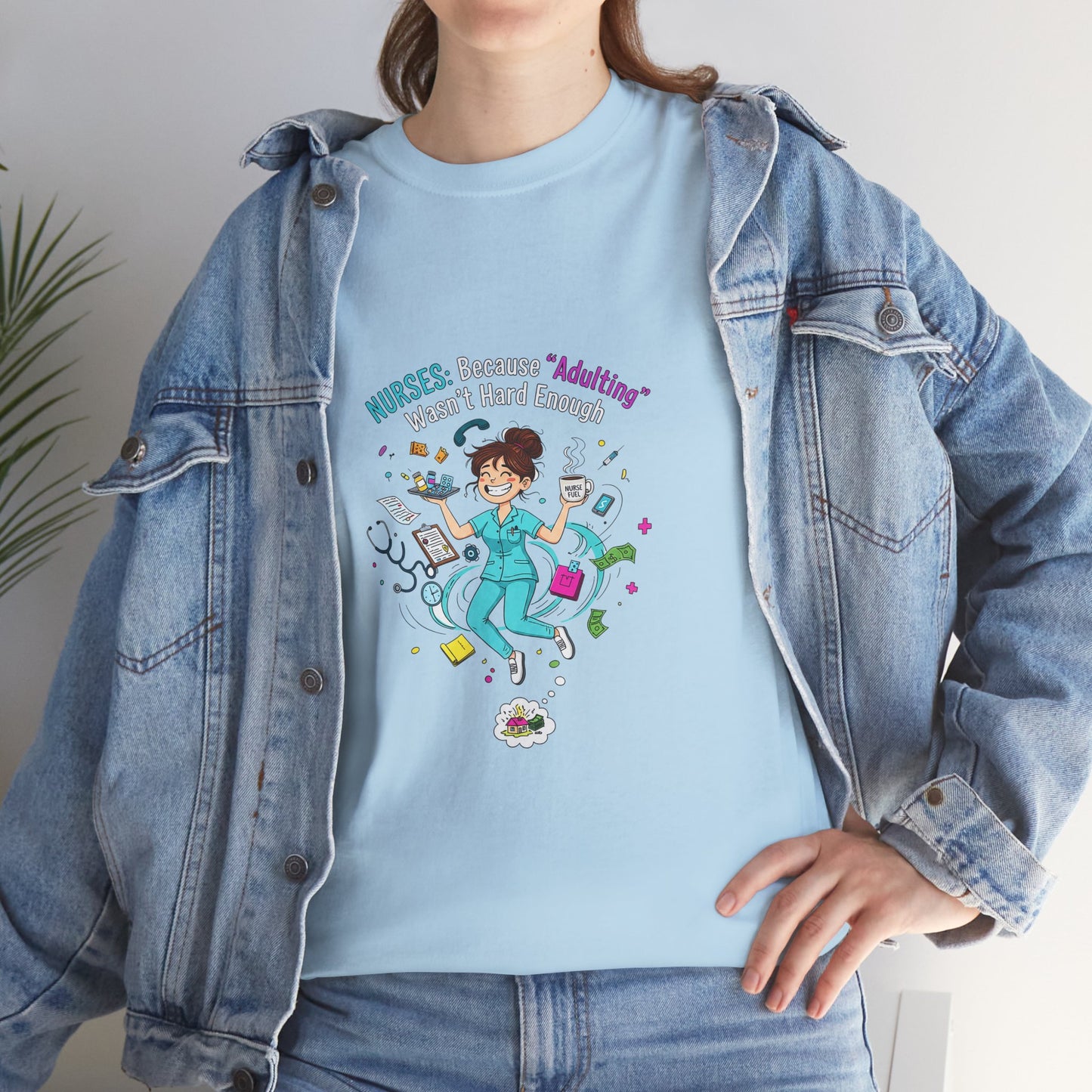 Fun Adventure T-Shirt, Unisex Heavy Cotton Tee for Outdoor Lovers, Gift for Travelers, Casual Wear, Adventure Seekers