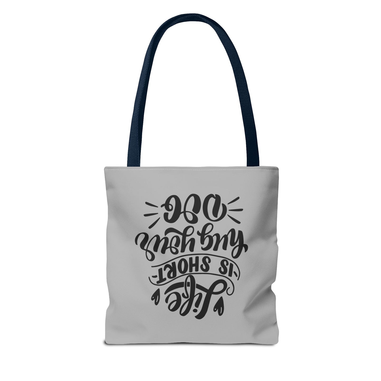 Cute Dog Lover Tote Bag - Life is Short, Hug Your Dog | Pet Owner Gift, Dog Mom Tote, Inspirational Eco-Friendly Bag