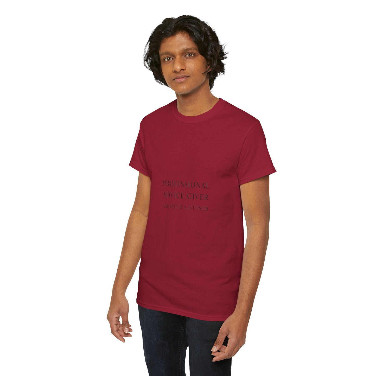 Professional Advice Giver Unisex Heavy Cotton Tee, Gift for Best Friend, Casual Wear, Advice Giver Shirt, Funny Tee, Unique Gift