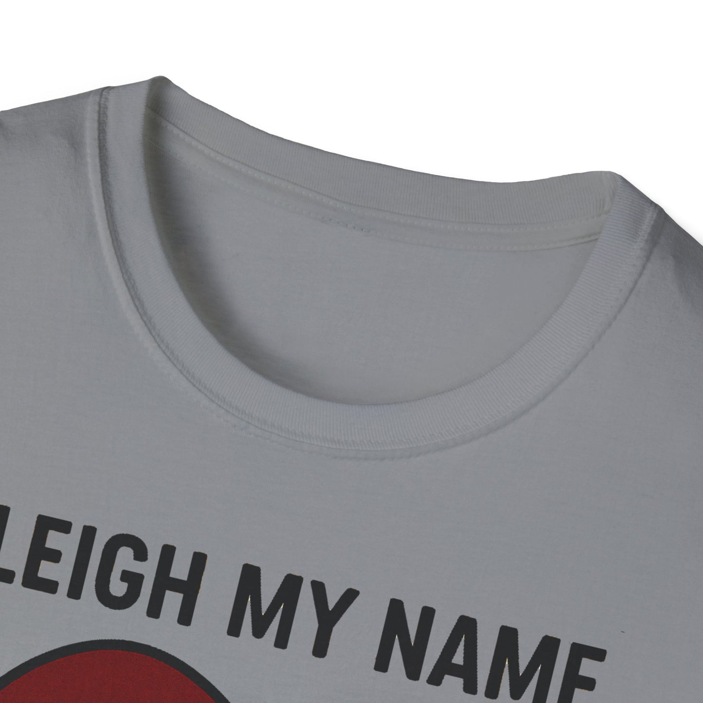 Santa Sleigh My Name Unisex T-Shirt