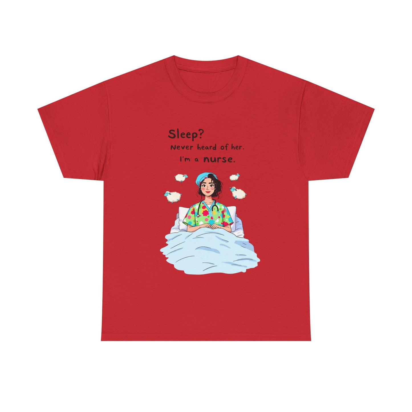Nurse Humor Tee, Funny Unisex Cotton Shirt, Gift for Nurses, Healthcare Worker Apparel, Cute Nurse Gift Idea, Unique Gift for Nurse